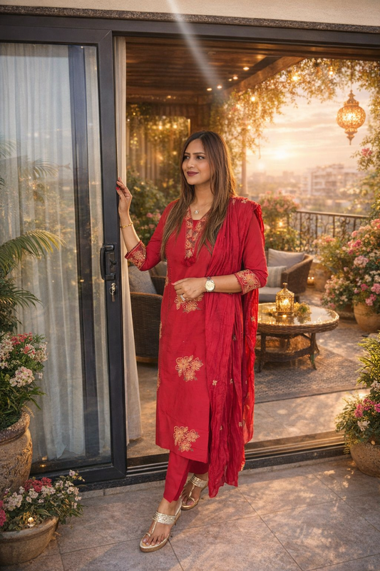 Scarlet Festive Charm